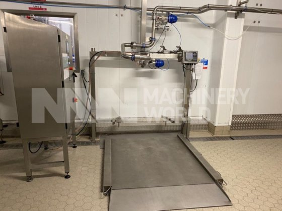 Pallecon IBC 散装奶油灌装站
