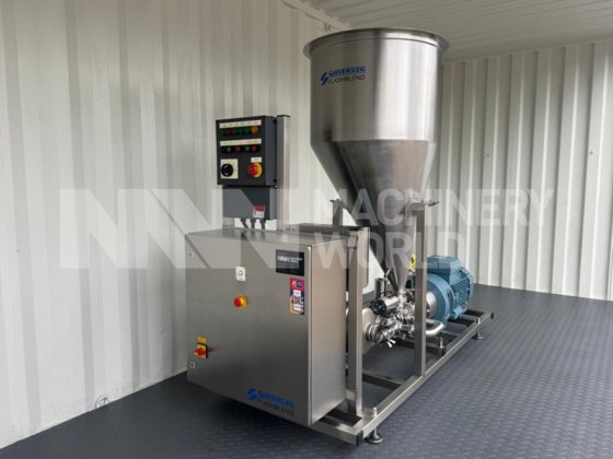 2007 シルバーソン FLB60 フラッシュブレンド インライン高せん断ミキサー