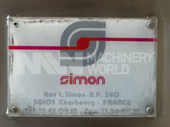 西蒙兄弟3000公斤散装黄油筒仓，带双螺旋输送机和黄油泵