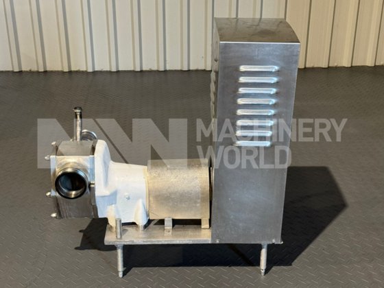 西蒙兄弟3000公斤散装黄油筒仓，带双螺旋输送机和黄油泵