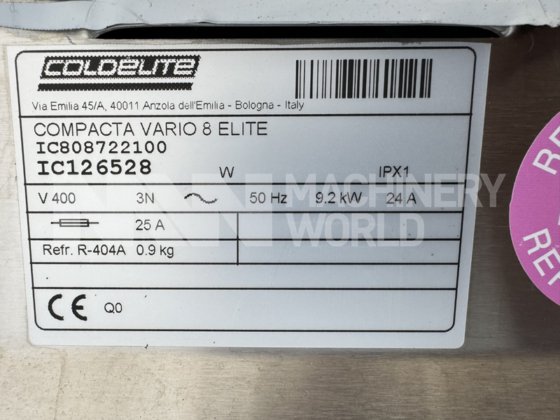 2016 Coldelite Compacta 8 Elite