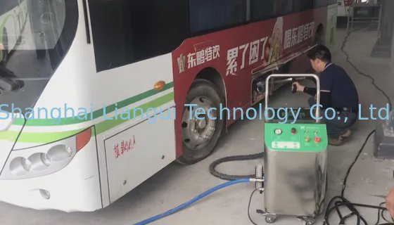 新しいエネルギー雑種の電気バス機械類部屋のクリーニングのための60のKGのドライ アイスの洗剤新しいエネルギー雑種の電気バス機械類部屋のクリーニングのためのドライ アイスの洗剤