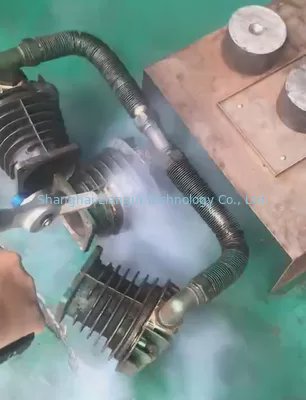 空気シリンダー クリーニングのためのドライ アイスの発破装置