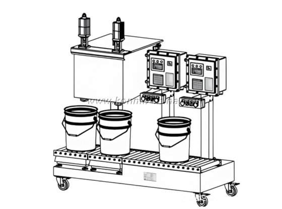 康迈克斯称量型液体灌装机