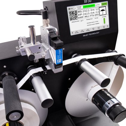 XF30 台式高速自动复卷机