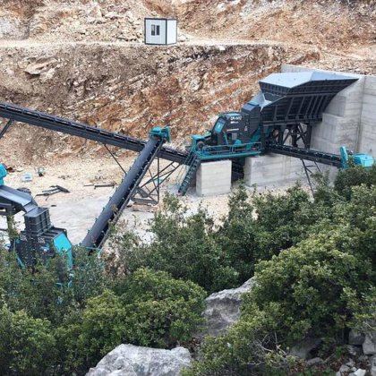 定置式破砕プラント