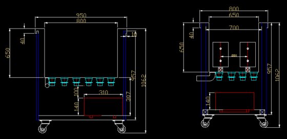 Keepleader 发动机配件超声波清洗机