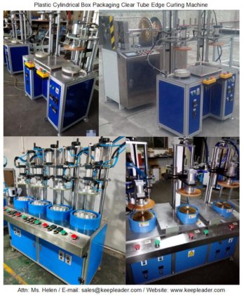 Keepleader 手动透明圆筒卷边机