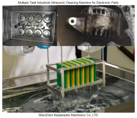 Keepleader 工业清洗电子元器件多槽超声波清洗机