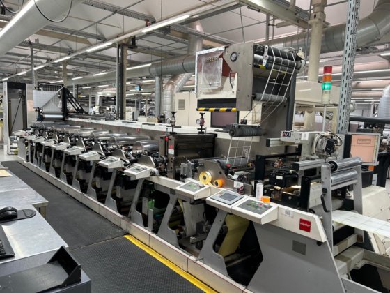 2007 NILPETER FA4-8 彩色标签印刷机