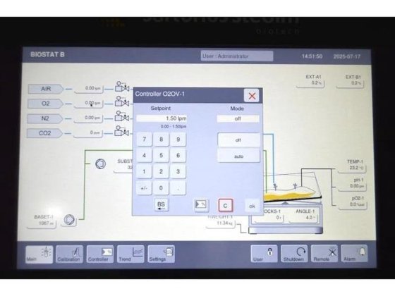 Sartorius Stedim Biostat B Bioreactor