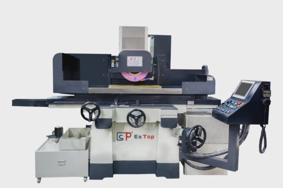 高品質サドルタイプ精密回転テーブル表面研削機 Eta-200nc 緊急停止