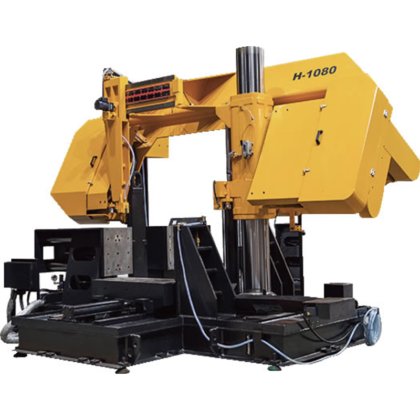 获得CE认证的金属切削数控带锯机