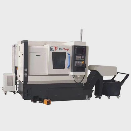 エストップ エクセレントなグロブCNC旋盤機械 Ettc-45my 自動CNC旋盤