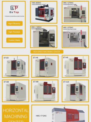 エストップ CNC 金型鋼加工 5-Axis 垂直加工センター