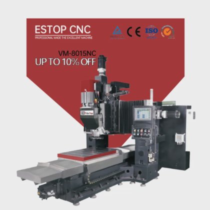 Estop verticale freesmachine Vm-8015nc CNC