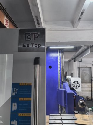 Es Top 数控深孔钻 Dh-1816 深孔加工管道连接器数控钻孔机