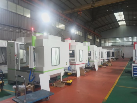 エストップ CNC 垂直加工センター スロット 溝