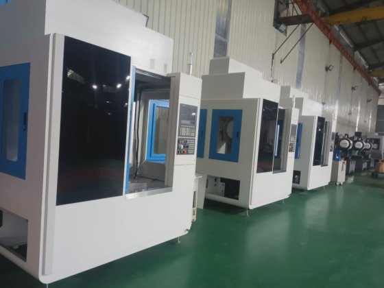 エストップ CNC 垂直加工センター スロット 溝