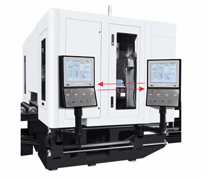鋼板の切断を円形の鋸で停止する PCS-2610nc
