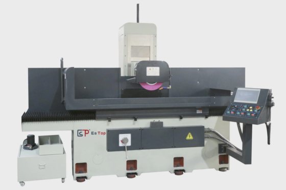 エストップ精密油圧可動カラム平面研削機 航空宇宙部品用 台湾のチェバリエ平面研削機のように