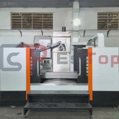 中国工厂全自动 5 轴立式卧式龙门数控加工中心