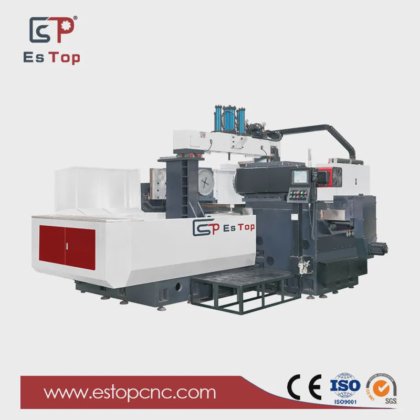 Estop CNC 双主轴铣床 钢板加工优于五星 Thm-720