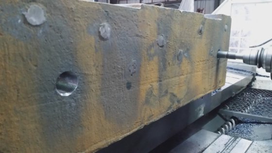 グロブモールドオープニングマシン 重量級 CNC 横型加工センター