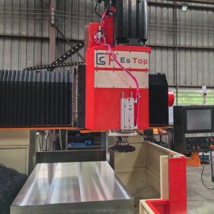 エストップ CNC 垂直自動フライス盤 CE 認証付き