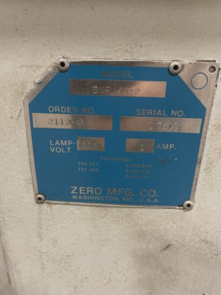 Zero Blast-N-PEEN BNP 40-2 Suction