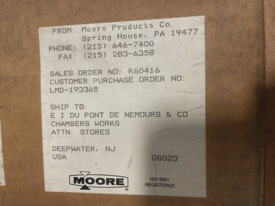 Moore 15738-119 Digital Single Loop