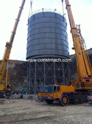 2000 吨容量水泥筒仓