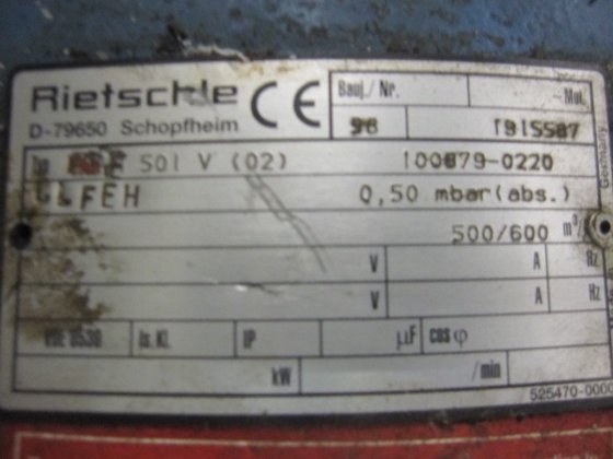 Rietschle 真空泵 500