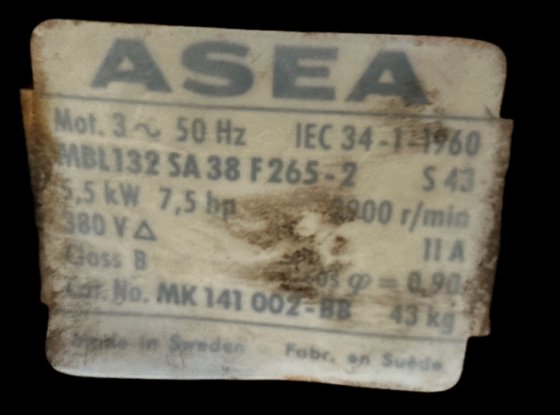 遠心ポンプ 5.5kW