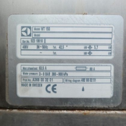 用于板条箱的隧道式洗衣机 Electrolux