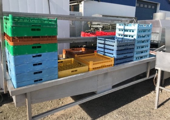 クレート用トンネルウォッシャー エレクトロラックス