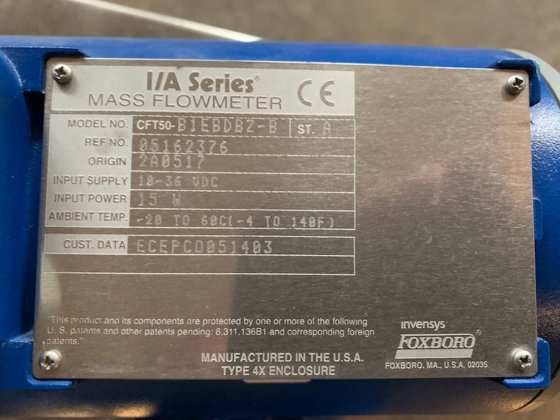Foxboro，质量流量变送器