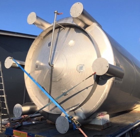 Verticale tank 50 m3