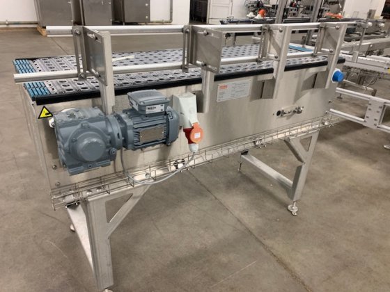 ステンレス鋼モジュラーコンベヤ