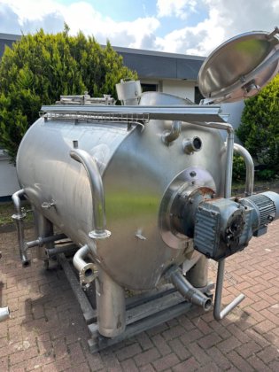 Limitech 卧式夹套搅拌罐