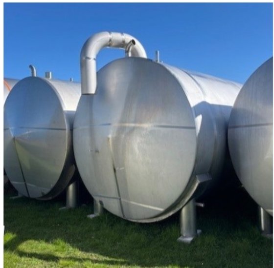 20.000 升卧式不锈钢储罐