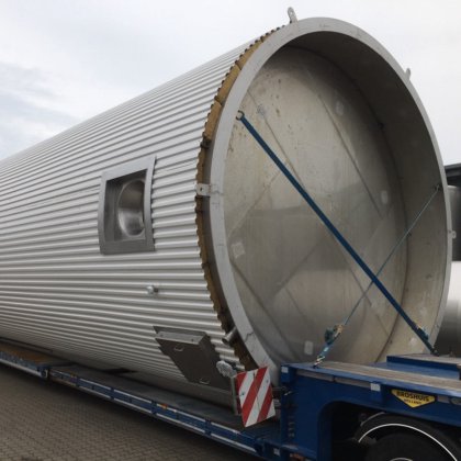 立式料仓储罐 500 立方米