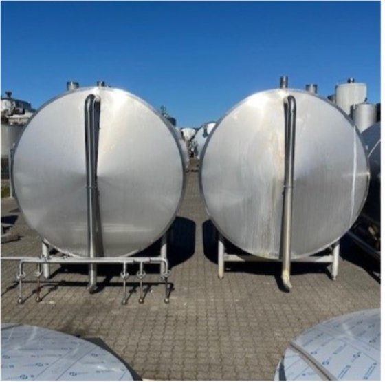 Horizontale tank 8000L