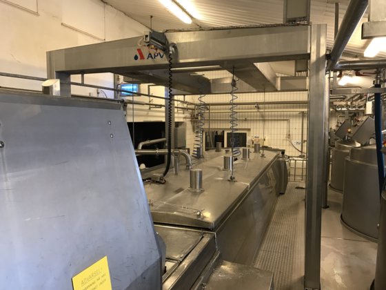 10.000升APV-奶酪预压机