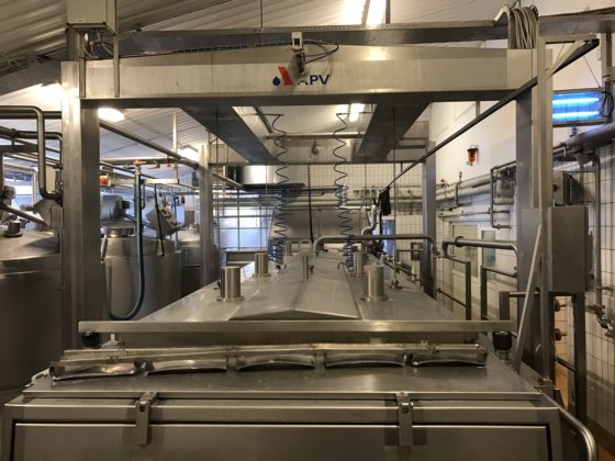 10.000升APV-奶酪预压机