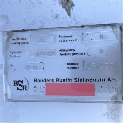 垂直サイロタンク 200m3