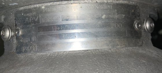 APV-SPX 遠心ポンプ W+