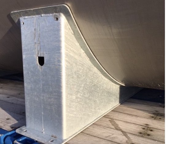 从未使用过的 50 立方米卧式不锈钢储罐