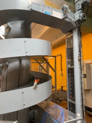 Spiral-Elevator mit Modulband