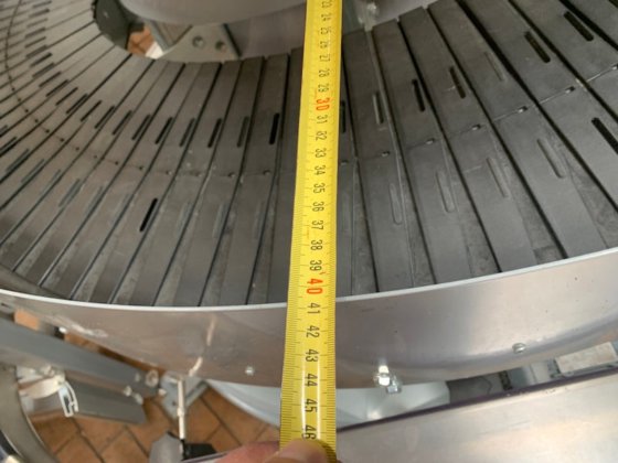 Spiral-Elevator mit Modulband